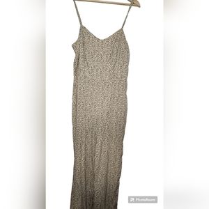 Old Navy Floral Wide Leg Jumpsuit size Large Tall